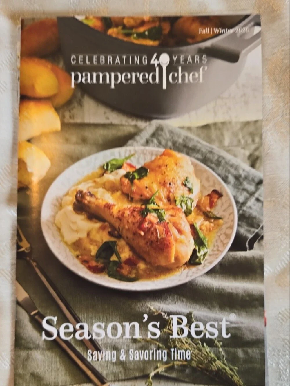 Pampered Chef Season's Best Cookbook Set